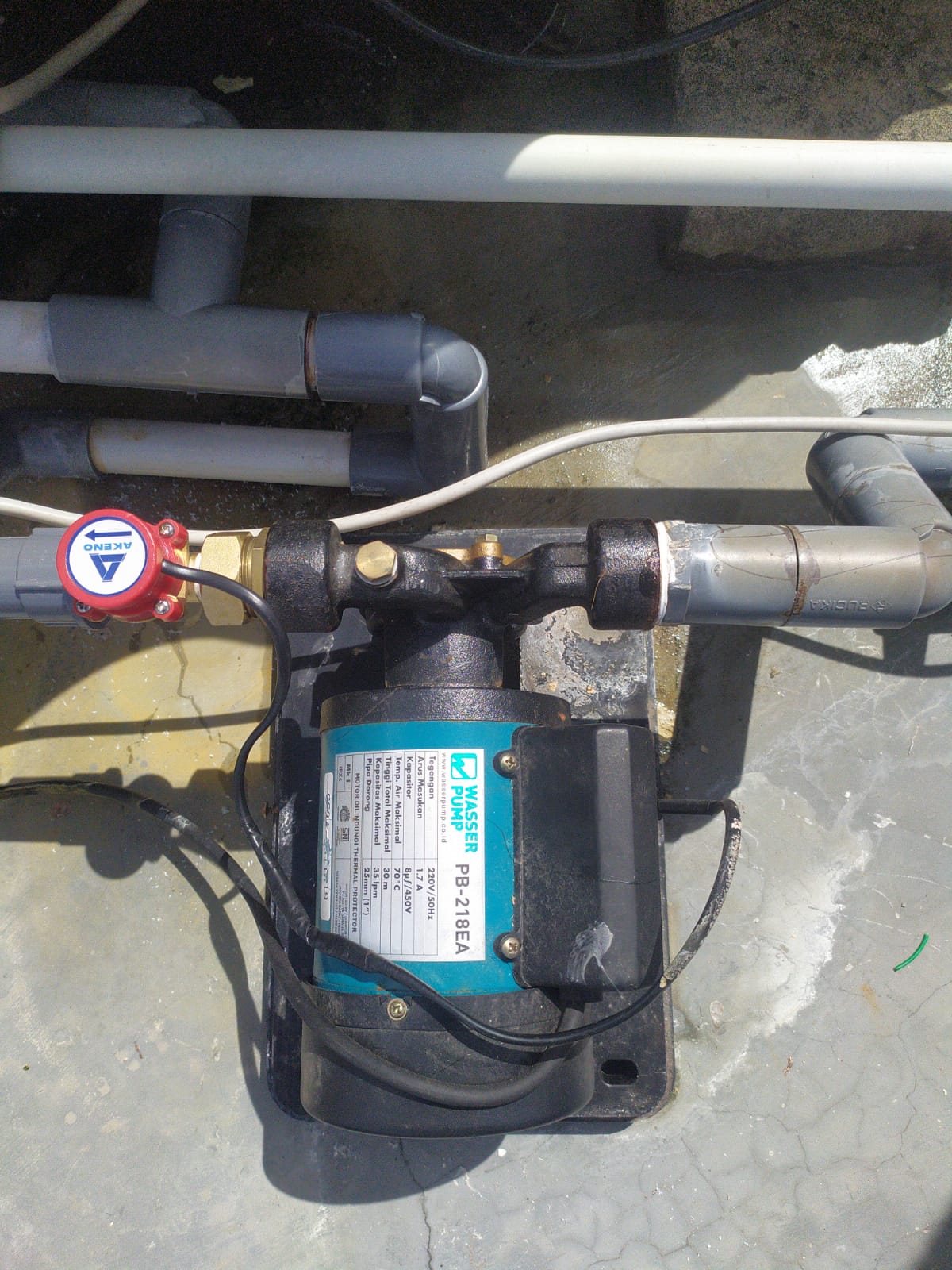 Sistem Pompa Air Profesional